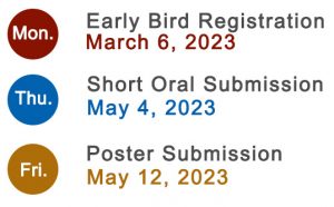 Phage 2023 key dates